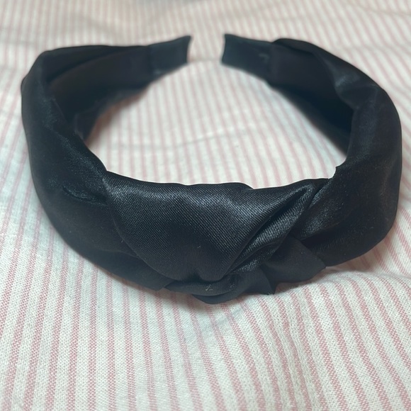 NEW Lot of 2 Headbands Satin & Pearl Knot - Picture 4 of 5